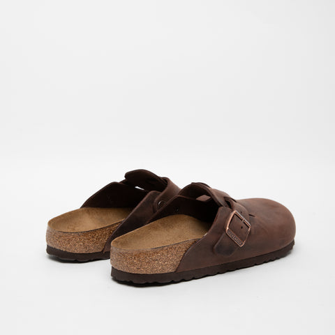 BOSTON HABANA SABOT UNISEX IN PELLE 0860133 MARRONE BIRKENSTOCK 