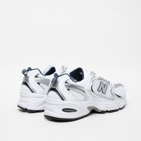 MR530SG BIANCO/NERO SNEAKERS UNISEX IN TESSUTO E SIMILPELLE MR530SG BIANCOBIANCO NEW BALANCE 