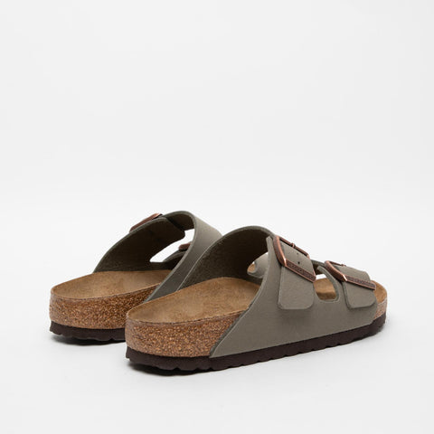 ARIZONA STONE CIABATTA UNISEX IN BIRKO-FLOR 0151213 GRIGIO BIRKENSTOCK 