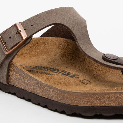 GIZEH MOCCA UNISEX FLIP FLOPS IN BIRKO-FLOR