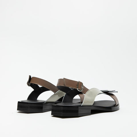 SC20 CAFFE SANDALO DONNA IN PELLE