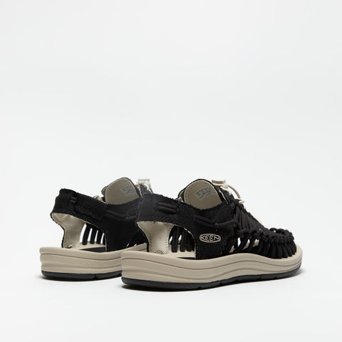 UNEEK CANVAS M BLACK/BIRCH SANDALO UOMO IN TESSUTO
