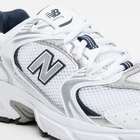 MR530SG BIANCO/NERO SNEAKERS UNISEX IN TESSUTO E SIMILPELLE MR530SG BIANCOBIANCO NEW BALANCE 