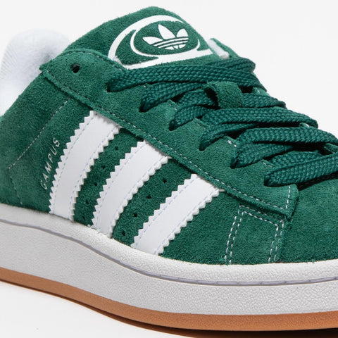 CAMPUS 00S DRKGRN/FTWWHT/OWHITE SNEAKERS JUNIOR IN PELLE