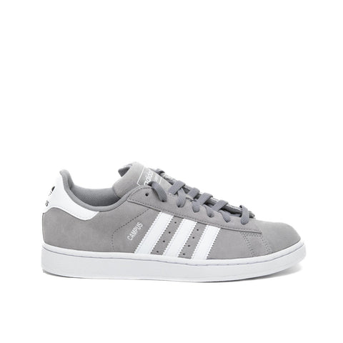 CAMPUS 2 GREY/FTWWHT/CBLACK SNEAKERS UNISEX IN PELLE