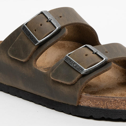 ARIZONA FADED KHAKI CIABATTA UOMO IN PELLE