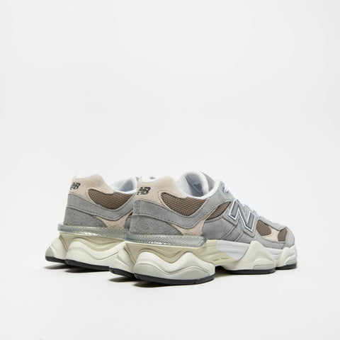 U9060LBA GREY SNEAKERS UNISEX IN PELLE