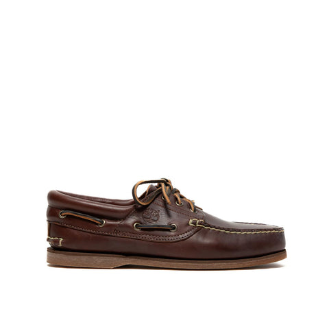 CLASSIC BOAT BROWN MOCASSINO UOMO IN PELLE