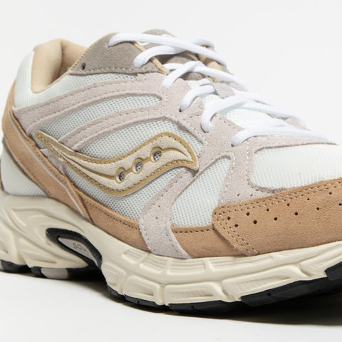 RIDE MILLENNIUM WHITE SAND SNEAKERS UNISEX IN PELLE