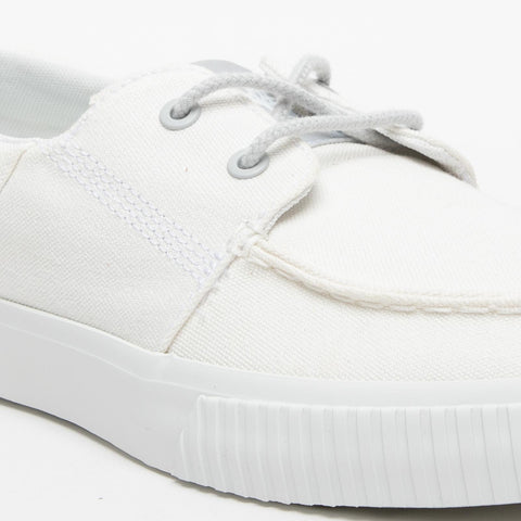 MYLO BAY WHITE MEN'S LOAFERS IN FABRIC