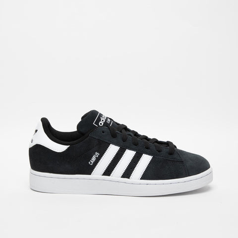 CAMPUS 2 CBLACK/FTWWHT/FTWWHT SNEAKERS UNISEX IN PELLE