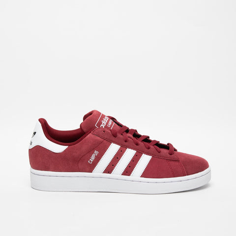 CAMPUS 2 CBURGU/FTWWHT/CBLACK SNEAKERS UNISEX IN PELLE