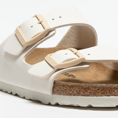 ARIZONA BS EGGSHELL CIABATTA DONNA IN BIRKO-FLOR 1027339 BEIGE BIRKENSTOCK 