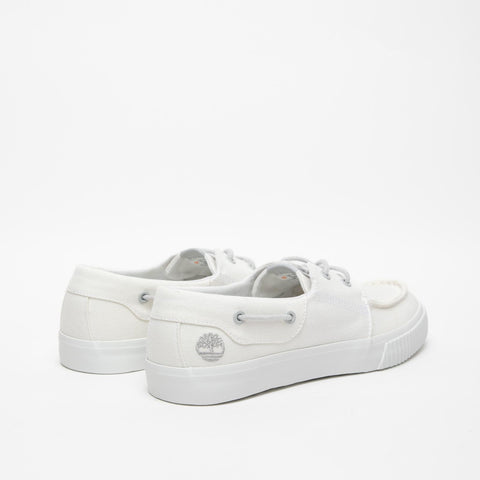 MYLO BAY WHITE MEN'S LOAFERS IN FABRIC