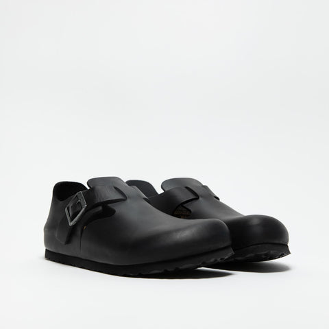 LONDON BLACK MOCASSINO UNISEX IN PELLE