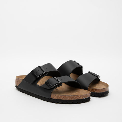 ARIZONA BLACK CIABATTA UNISEX IN BIRKO-FLOR 0051793 NERO BIRKENSTOCK 