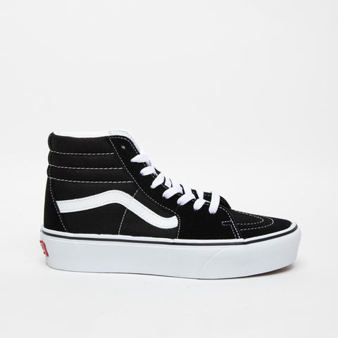 SK8-HI PLATFORM NERO/BIANCO SNEAKERS DONNA IN PELLE E TESSUTO