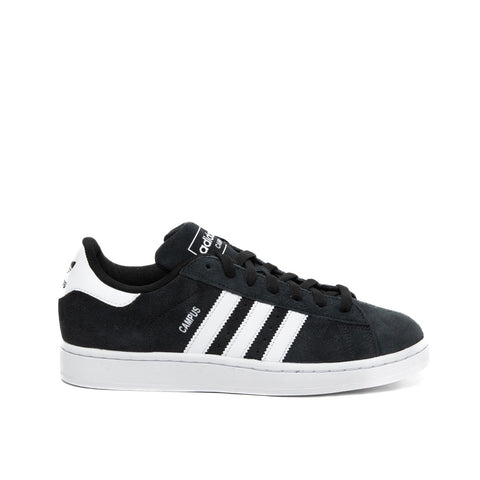 CAMPUS 2 CBLACK/FTWWHT/FTWWHT SNEAKERS UNISEX IN PELLE