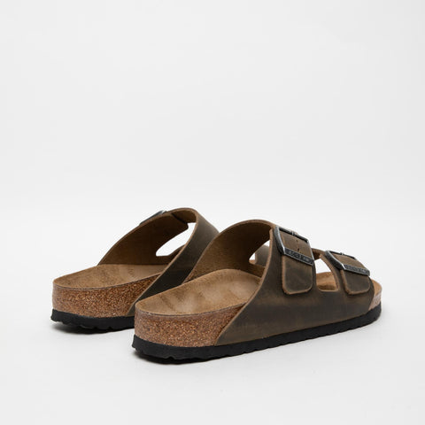 ARIZONA FADED KHAKI CIABATTA UOMO IN PELLE