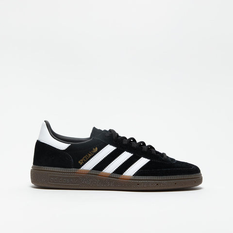 HANDBALL SPEZIAL CBLACK/FTWWHT/GUM5 SNEAKERS UNISEX IN PELLE DB3021 NERO ADIDAS 